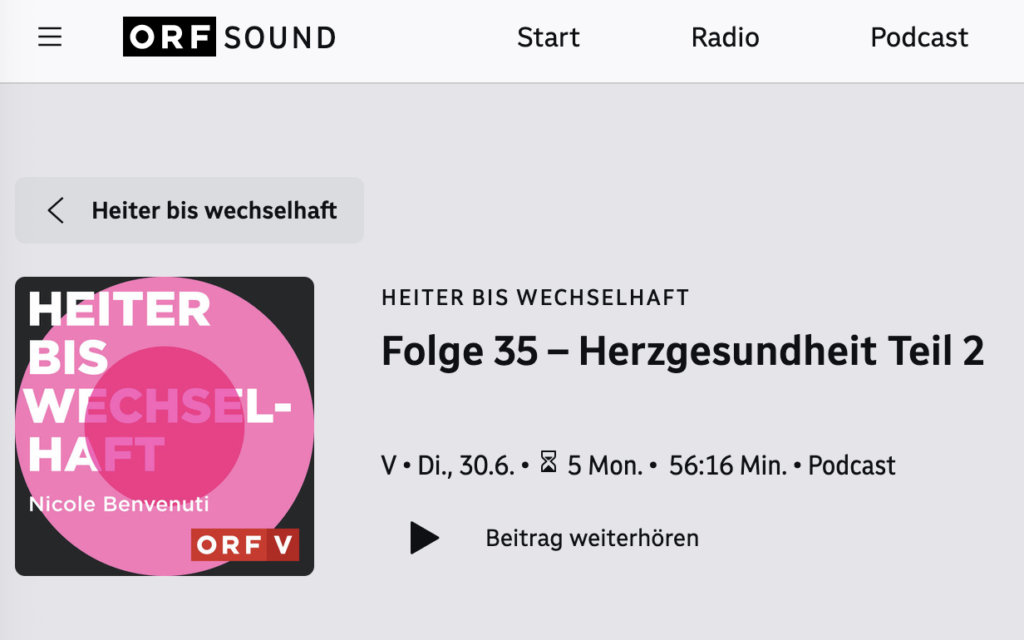 Heiter bis wechselhaft - Pdcast